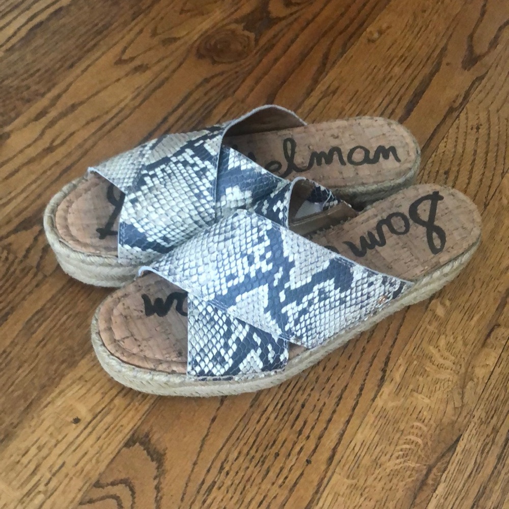 Sam Edelman “Natty” flat form espadrilles